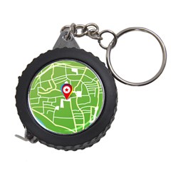 Map Street Star Location Measuring Tapes by Mariart