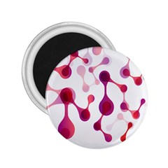 Molecular New Pink Purple 2 25  Magnets by Mariart