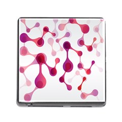 Molecular New Pink Purple Memory Card Reader (square)