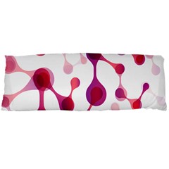 Molecular New Pink Purple Body Pillow Case Dakimakura (two Sides) by Mariart