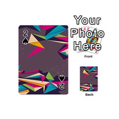 Origami Bird Japans Papper Playing Cards 54 (mini)  by Mariart