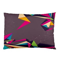 Origami Bird Japans Papper Pillow Case (two Sides)