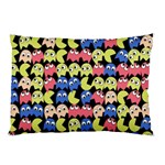 Pacman Seamless Generated Monster Eat Hungry Eye Mask Face Color Rainbow Pillow Case 26.62 x18.9  Pillow Case