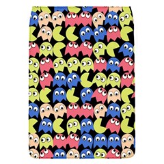 Pacman Seamless Generated Monster Eat Hungry Eye Mask Face Color Rainbow Flap Covers (s)  by Mariart