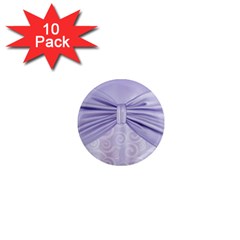 Ribbon Purple Sexy 1  Mini Magnet (10 Pack) 