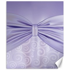 Ribbon Purple Sexy Canvas 20  X 24   by Mariart