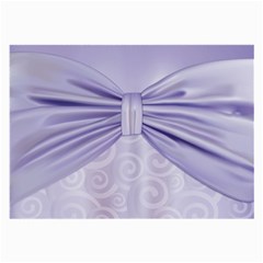 Ribbon Purple Sexy Large Glasses Cloth by Mariart