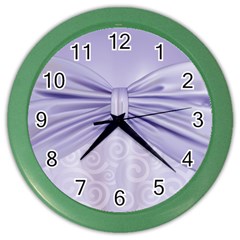 Ribbon Purple Sexy Color Wall Clocks