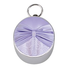 Ribbon Purple Sexy Mini Silver Compasses by Mariart