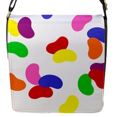 Seed Beans Color Rainbow Flap Messenger Bag (s) by Mariart