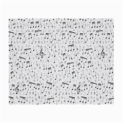 Musical Notes Song Small Glasses Cloth