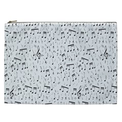 Musical Notes Song Cosmetic Bag (xxl) 