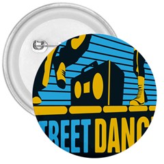 Street Dance R&b Music 3  Buttons