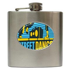 Street Dance R&b Music Hip Flask (6 Oz)