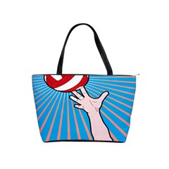 Volly Ball Sport Game Player Shoulder Handbags