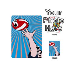 Volly Ball Sport Game Player Playing Cards 54 (Mini) 