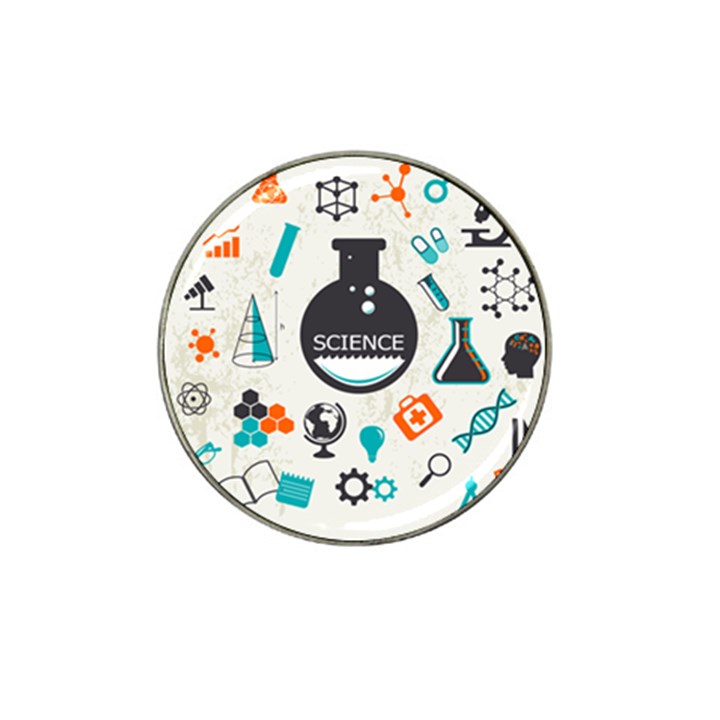 Science Chemistry Physics Hat Clip Ball Marker