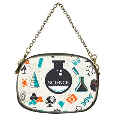 Science Chemistry Physics Chain Purses (two Sides)  by Mariart