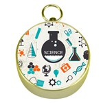 Science Chemistry Physics Gold Compasses Front