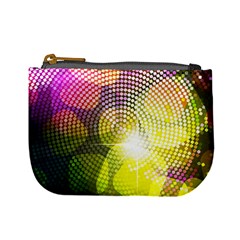 Plaid Star Light Color Rainbow Yellow Purple Pink Gold Blue Mini Coin Purses