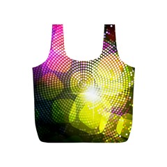Plaid Star Light Color Rainbow Yellow Purple Pink Gold Blue Full Print Recycle Bags (s)  by Mariart