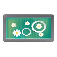 Sunflower Sakura Flower Floral Circle Green Memory Card Reader (Mini)