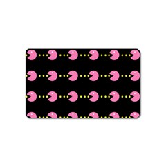 Wallpaper Pacman Texture Bright Surface Magnet (name Card)
