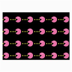 Wallpaper Pacman Texture Bright Surface Large Glasses Cloth by Mariart