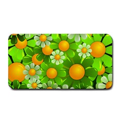 Sunflower Flower Floral Green Yellow Medium Bar Mats