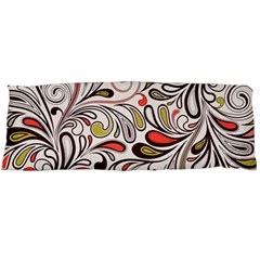 Colorful Abstract Floral Background Body Pillow Case (dakimakura) by TastefulDesigns