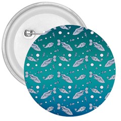 Under The Sea Paisley 3  Buttons by emilyzragz