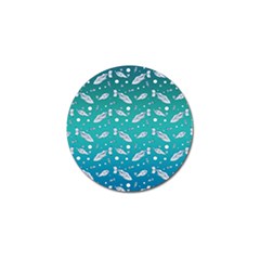 Under The Sea Paisley Golf Ball Marker (10 Pack) by emilyzragz