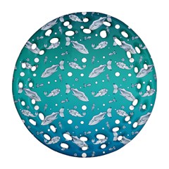 Under The Sea Paisley Ornament (round Filigree)