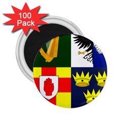 Arms of Four Provinces of Ireland  2.25  Magnets (100 pack) 