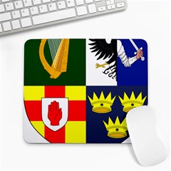 Arms of Four Provinces of Ireland  Large Mousepads