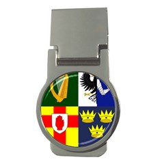 Arms of Four Provinces of Ireland  Money Clips (Round) 