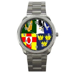 Arms Of Four Provinces Of Ireland  Sport Metal Watch by abbeyz71