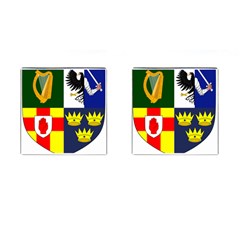 Arms of Four Provinces of Ireland  Cufflinks (Square)