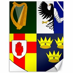 Arms Of Four Provinces Of Ireland  Canvas 18  X 24   by abbeyz71