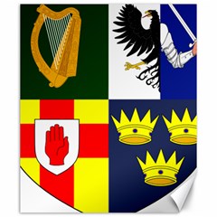 Arms of Four Provinces of Ireland  Canvas 20  x 24  