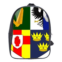 Arms of Four Provinces of Ireland  School Bags (XL) 