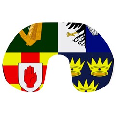 Arms of Four Provinces of Ireland  Travel Neck Pillows