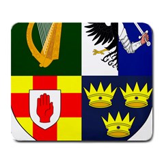 Arms Of Four Provinces Of Ireland  Large Mousepads by abbeyz71