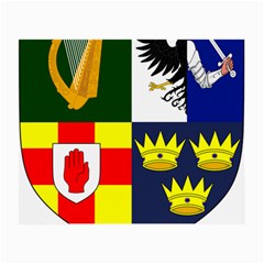 Arms Of Four Provinces Of Ireland  Small Glasses Cloth (2-side) by abbeyz71