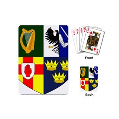 Arms Of Four Provinces Of Ireland  Playing Cards (mini)  by abbeyz71