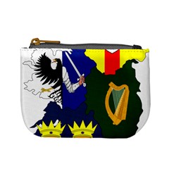 Flag Map Of Provinces Of Ireland Mini Coin Purses by abbeyz71