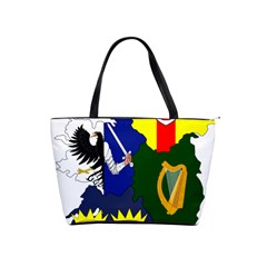 Flag Map Of Provinces Of Ireland Shoulder Handbags by abbeyz71