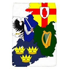 Flag Map Of Provinces Of Ireland  Flap Covers (s)  by abbeyz71