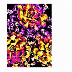 Purple Yellow Flower Plant Large Garden Flag (Two Sides)