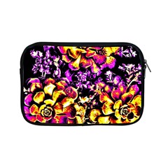 Purple Yellow Flower Plant Apple iPad Mini Zipper Cases